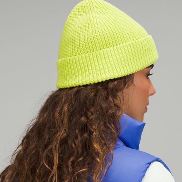 🍋 Lululemon | nwt Close-Fit Cotton-Blend Ribbed Beani - Picture 5 of 5